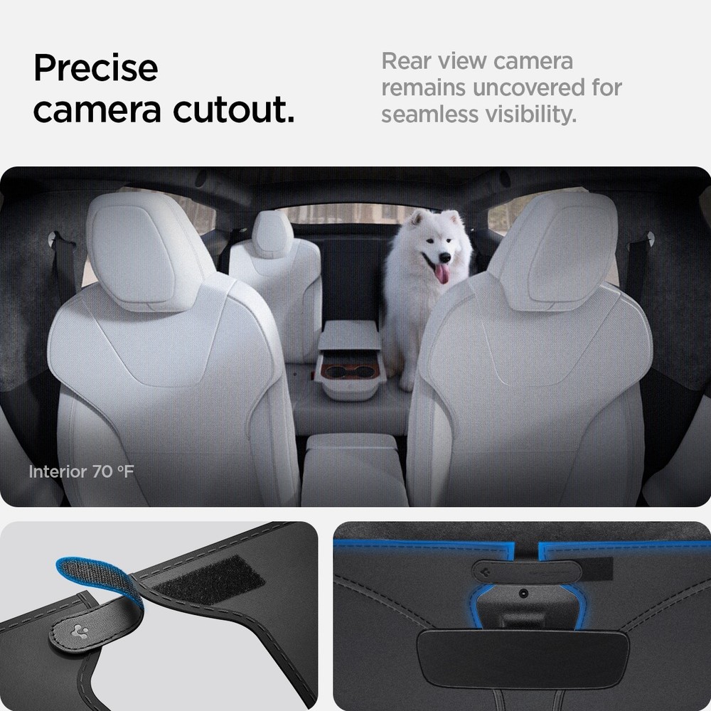 For Tesla Model S (2012+) | Spigen CryoShade Windshield Sunshade