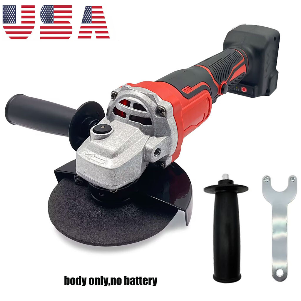 Cordless Angle Grinder for Milwaukee 18V Battery, Angle Grinder with 11000 RPM