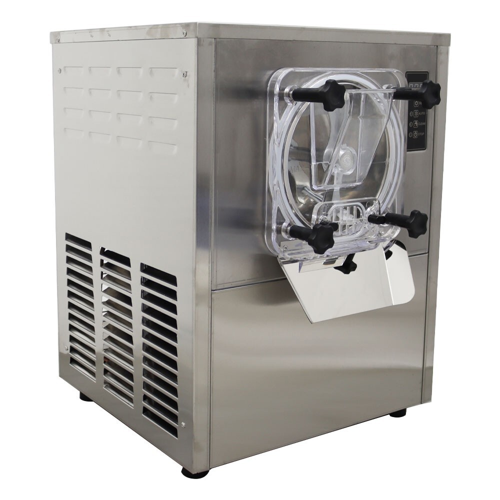 110V 25-30L/h Automatic Desktop Hard Ice Cream Machine Digital Display