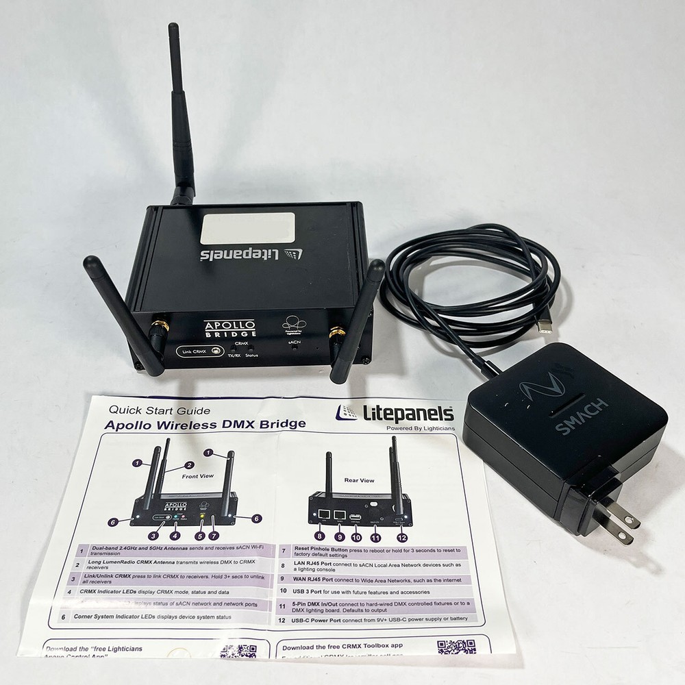 Litepanels Apollo Bridge Wireless DMX System