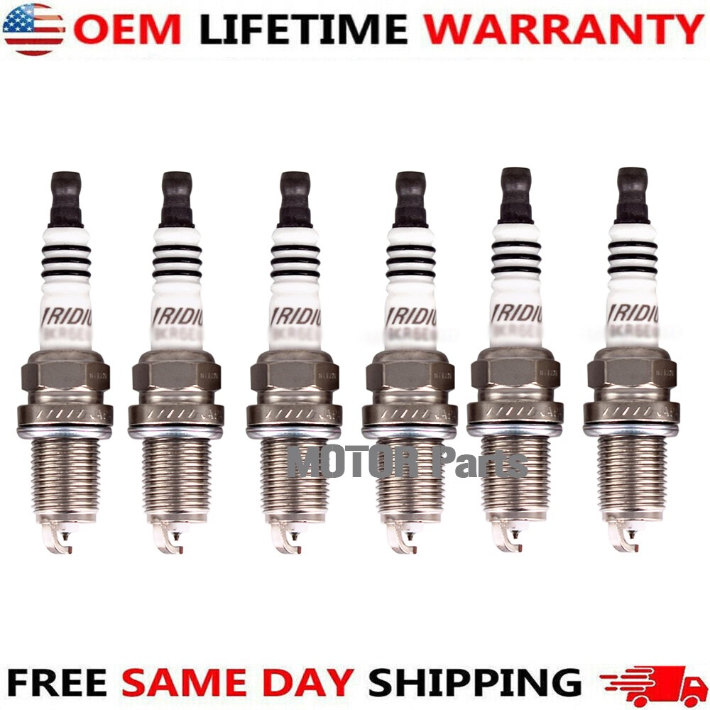 6pcs OEM Ignition Coil and Iridium Spark Plug Kit For 2001-20 Honda Odyssey 3.5L
