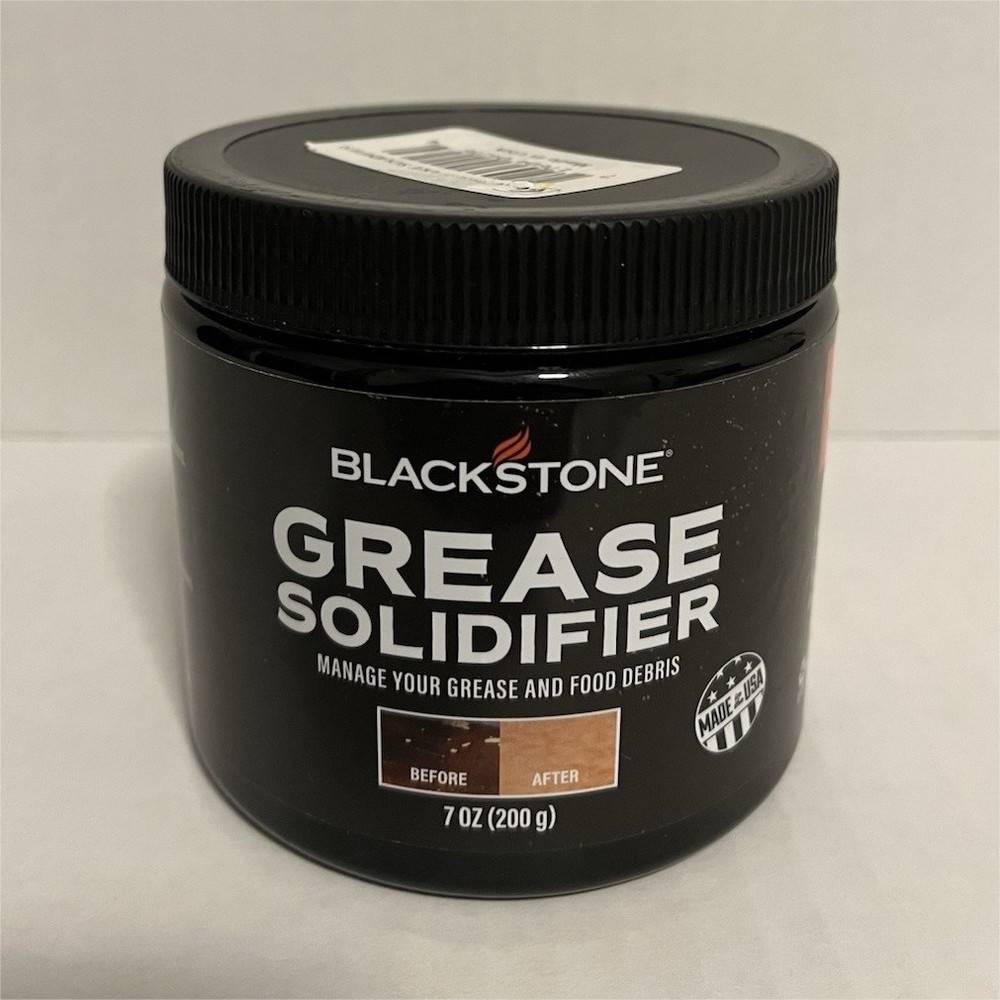 Blackstone Grease Solidifier 7 oz Easy Clean Gloss 4256 Griddle Solidifier