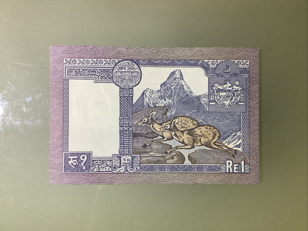 Nepal 1 Rupee 1990 UNC