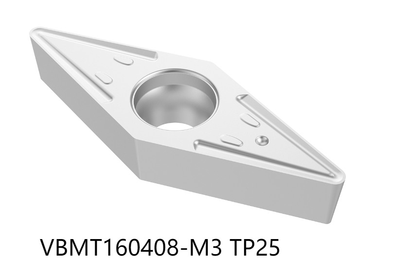 5  PCS  ORIGINAL  INSERTS     VBMT160408-M3 TP25
