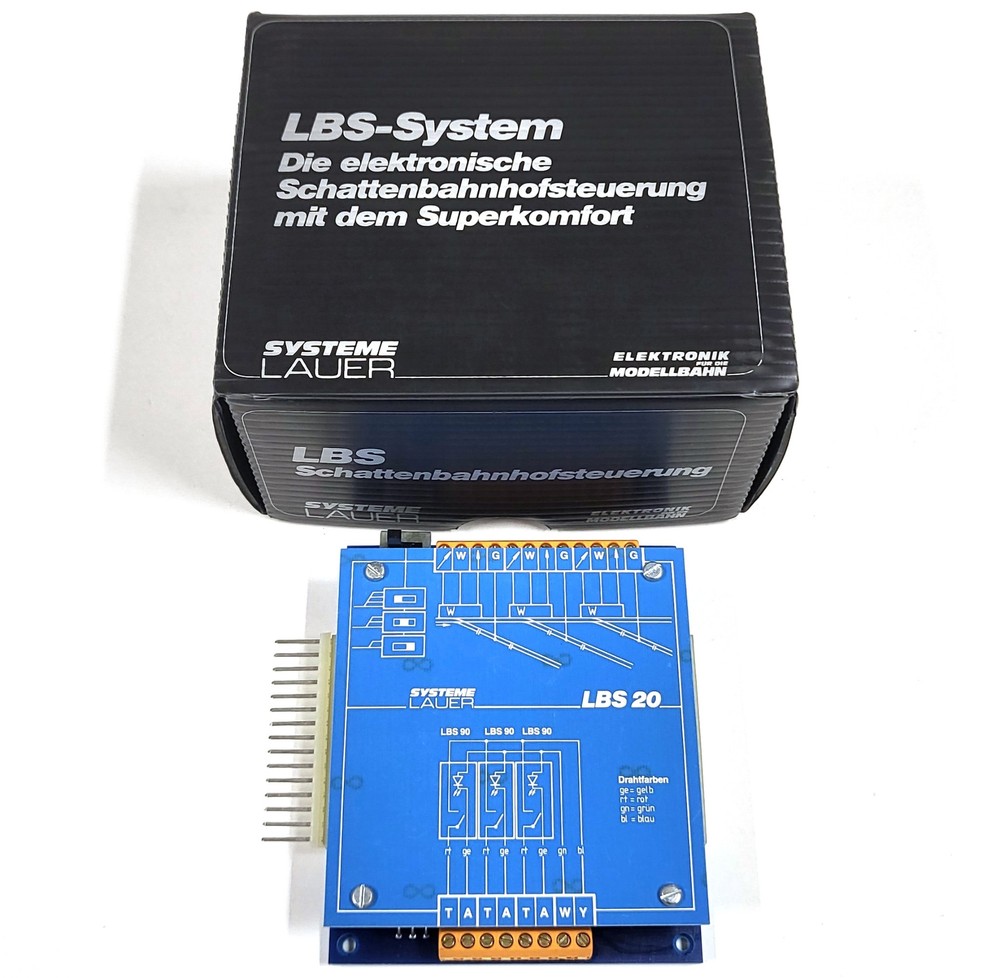 Systeme Lauer LBS 20 Shadow Station Control – 3 Tracks – 6" Wide