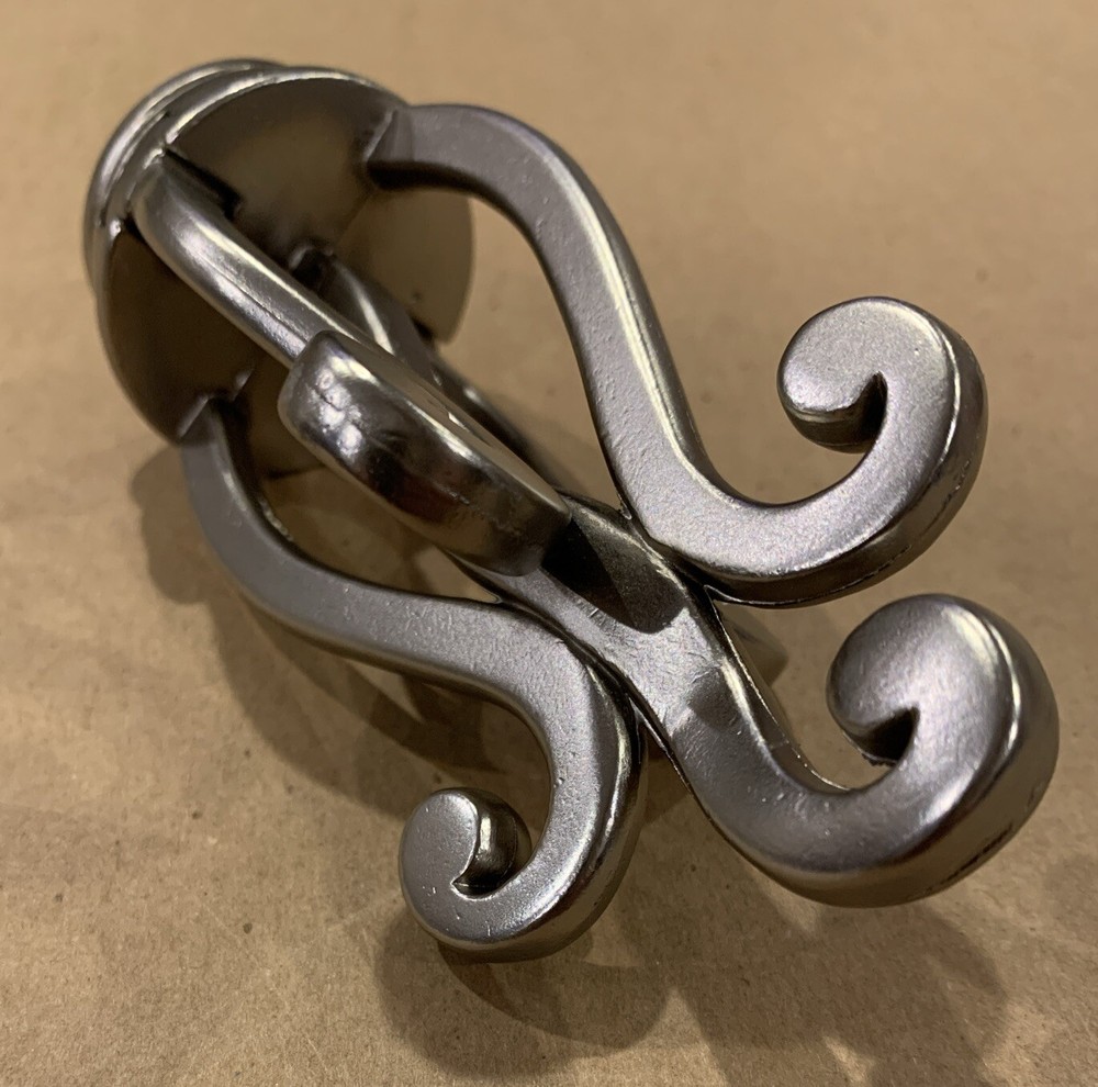 Drapery Curtain Finials Brushed Nickel - MSG Cambria Collection