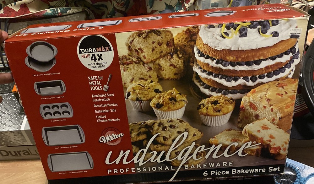 Wilton Indulgence 6 Piece Bakeware Set New Professional Bakeware Duramax