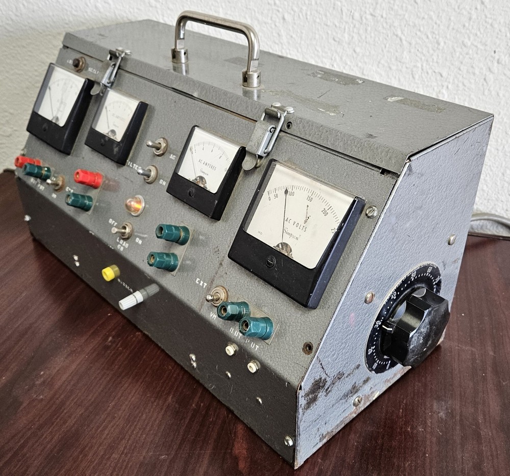 Simpson AC/DC Amperes Analogue Test Set.