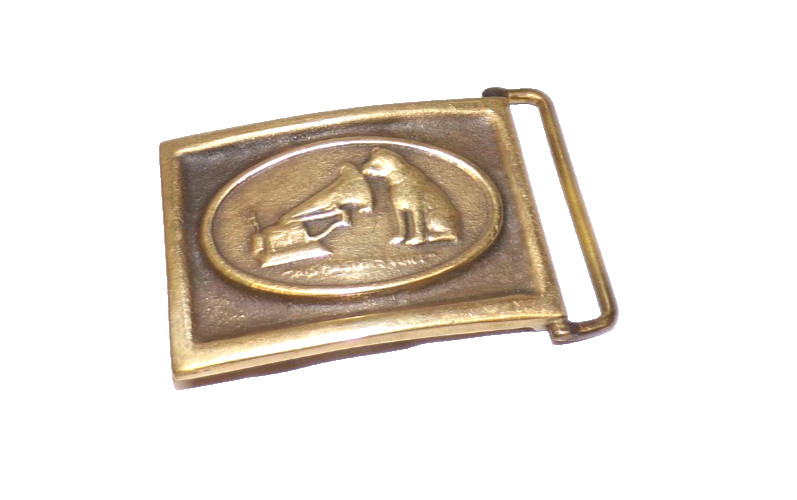 VICTOR PHONOGRAPH BELT BUCKLE