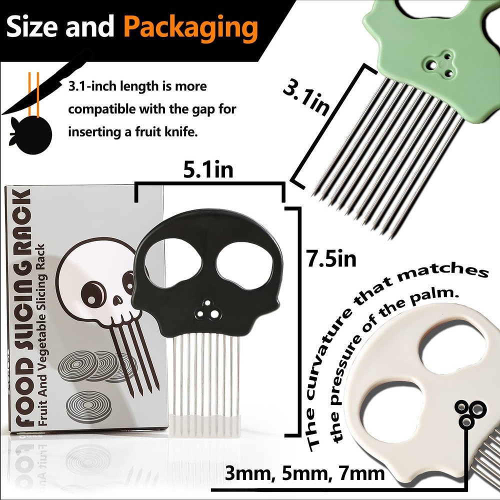 Stainless Steel Onion Cutter & Egg Slicer – Multi-Function Vegetable Cutter a...
