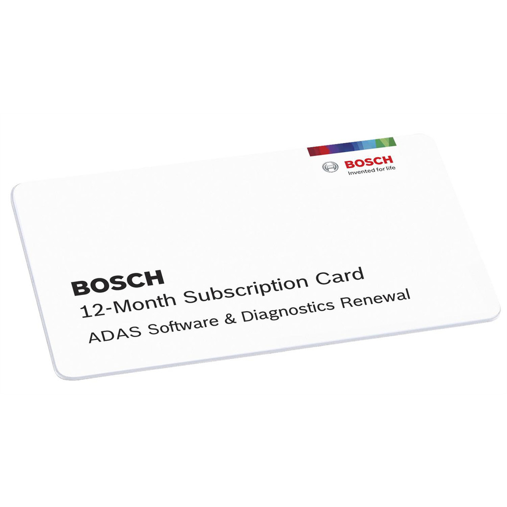 Bosch 3970-ADAS2-SUB Scan 12-Month Diagnostics + Static ADAS Subscription