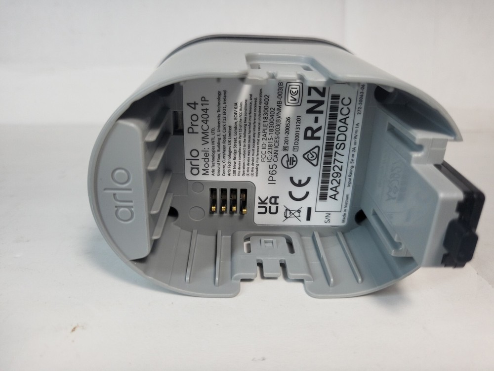 Arlo Pro 4 VMC4041P Wireless 2K Spotlight Security Camera Replacement Only