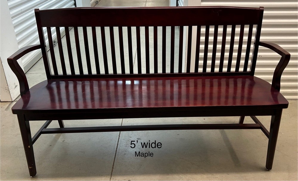 Maple Indoor Bench