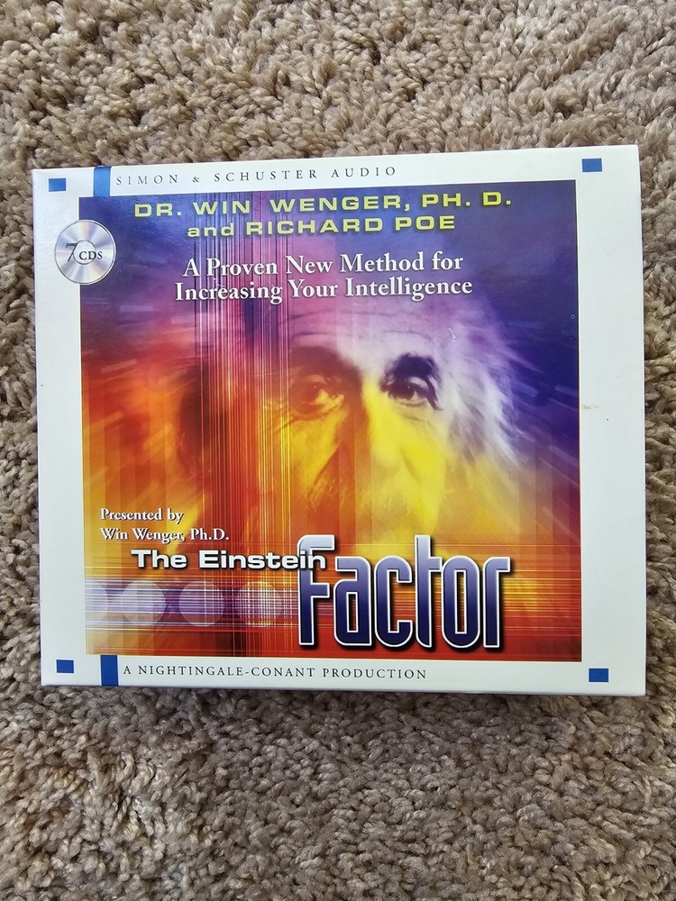 Nightingale Conant Einstein Factor CD Set Win Wenger Richard Poe Intelligence