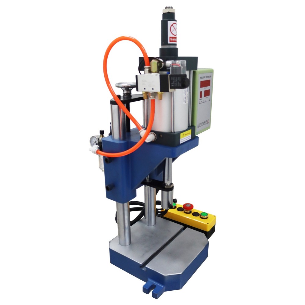 Double-column Pneumatic Punch Press Machine with Controller 1102lb/500kg 110V