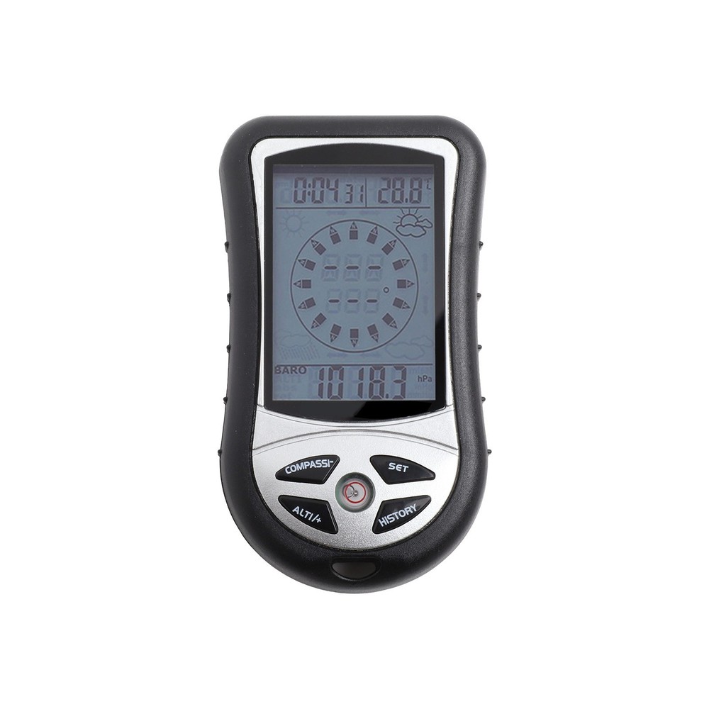 Sturdy Multi Function Pocket Altimeter Barometer Thermometer for Outdoor Use
