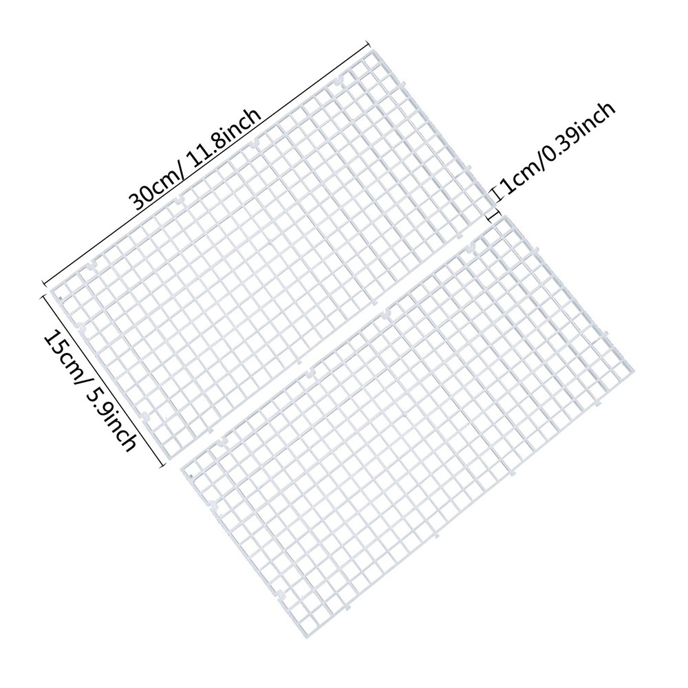 ALEGI Aquarium Plastic Grid Divider Tray Egg Crate,Grid Isolate Board Divider...