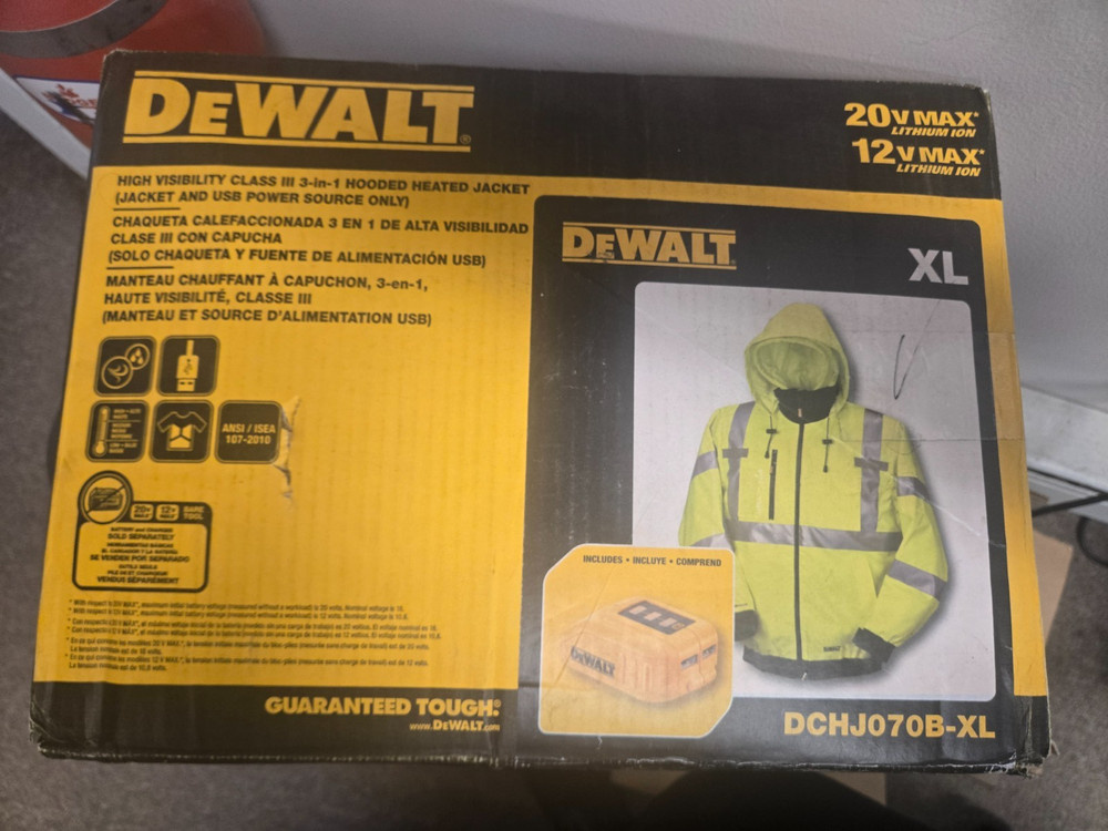 DEWALT DCHJ070B-XL 20V MAX
