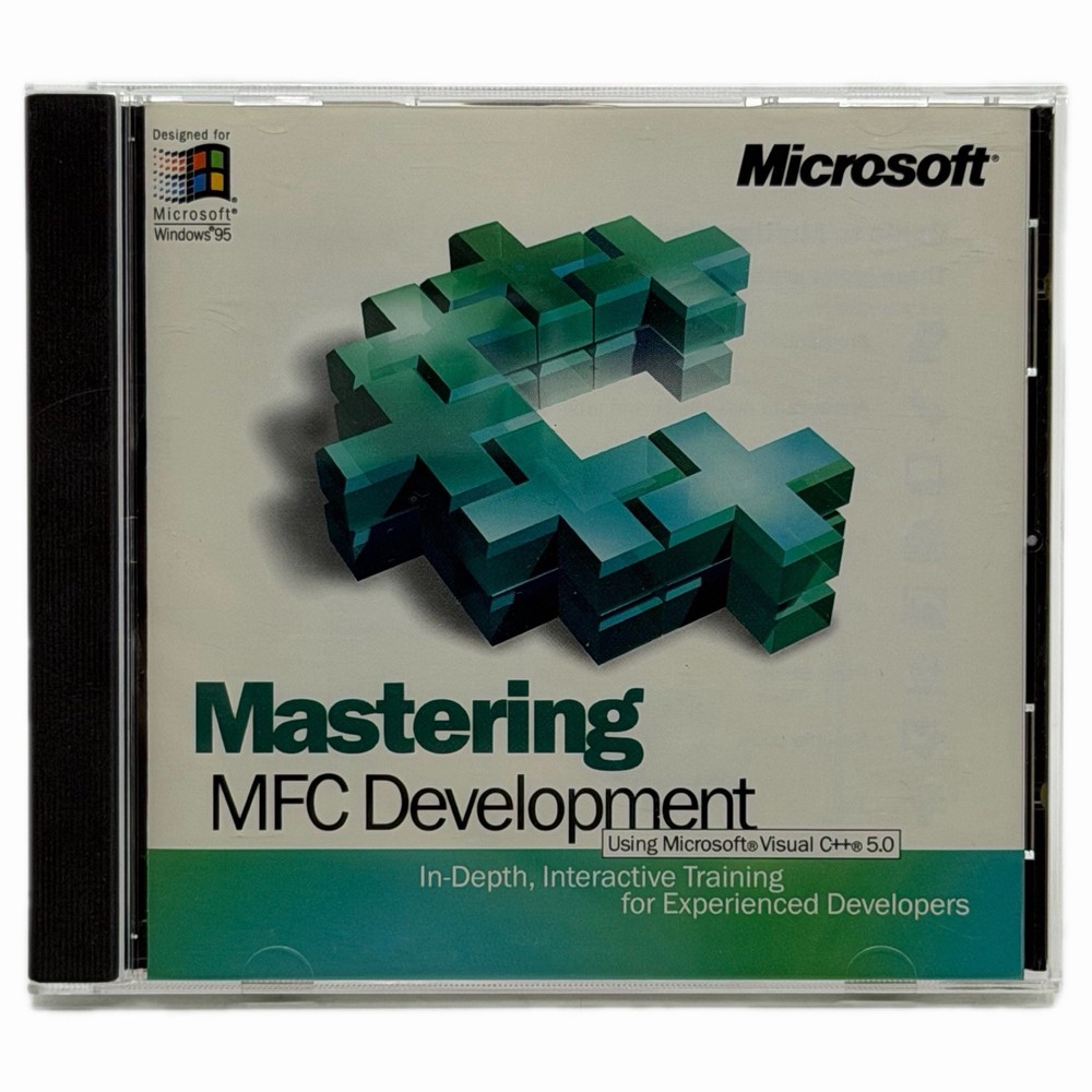 Microsoft Mastering MFC Development using Visual C++ 5.0 Software w/ CD Key