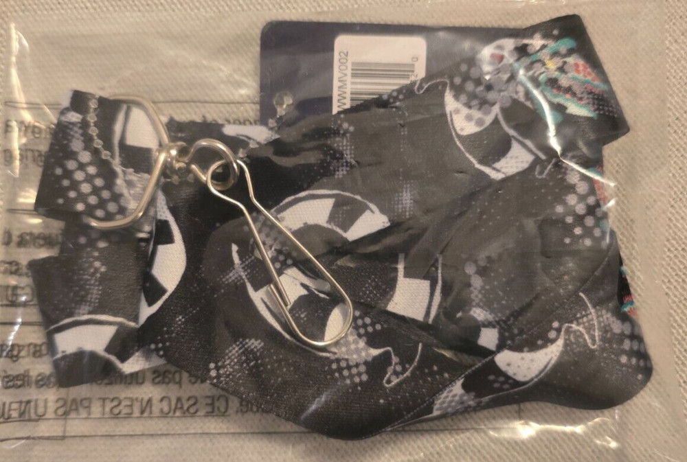 Beetlejuice Double Sided Sandworm Lanyard New