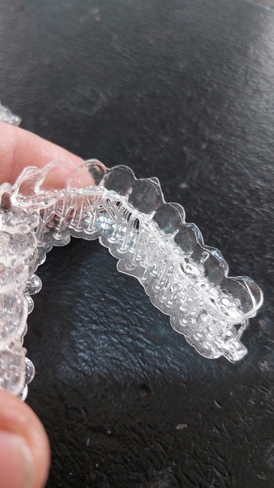 DLP SLA LCD 3d printer CLEAR ALIGNER resin