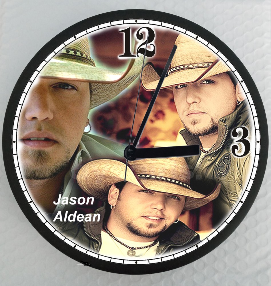Jason Aldean Wall Clock