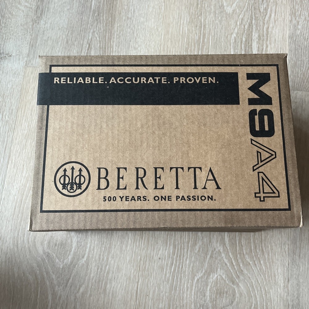 New Beretta M9A4 Empty Cardboard Box Target Practice Collectable