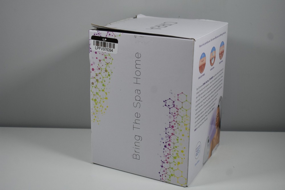 Spa Sciences CIRRA Nano Ionic Vanity Facial Steamer with Aromatherapy Diffuser