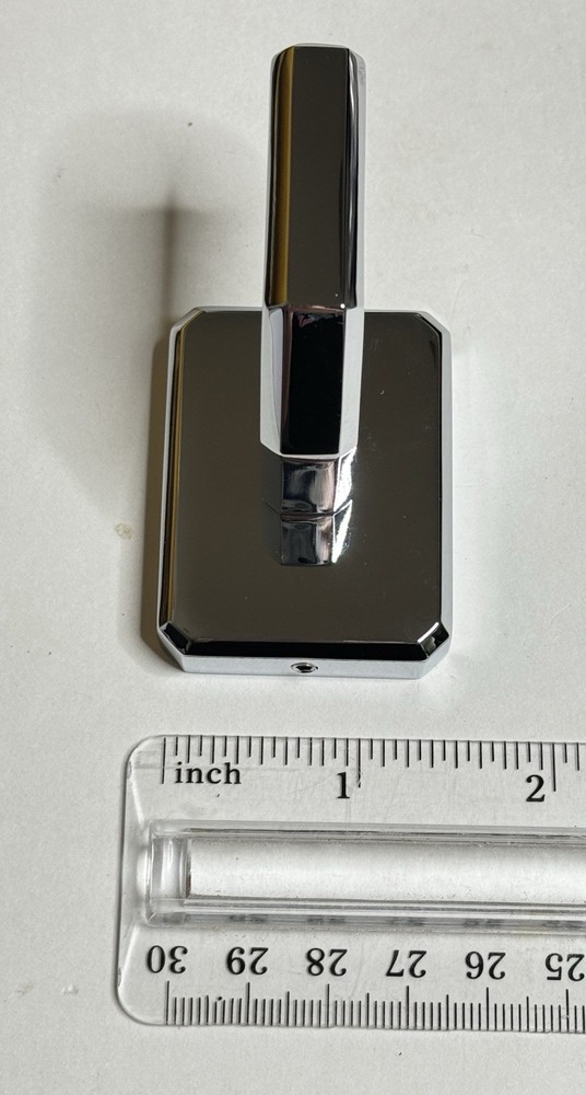 Restoration Hardware Regent Single Hook Polished Chrome Small NEW $48