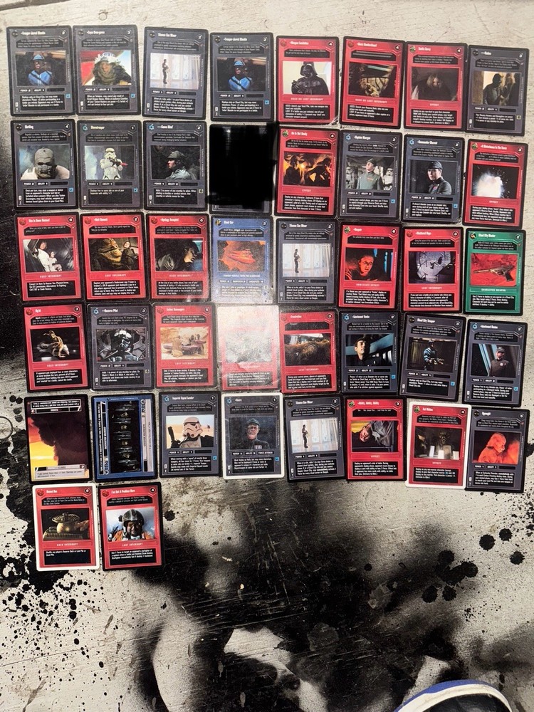 Star Wars CCG Dark Side Cards