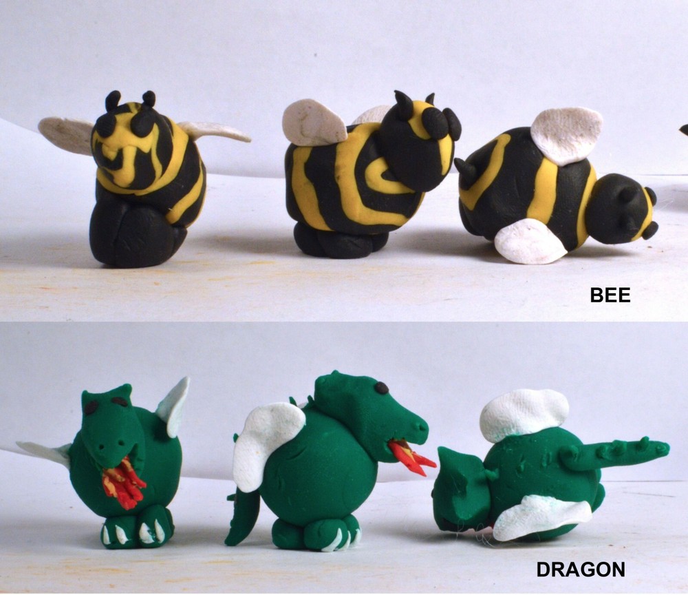 Assorted Miniature Clay Animals - Handmade [ONE ONLY]