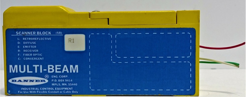 Banner Engineering 19644 / R1T3 Scanner Block