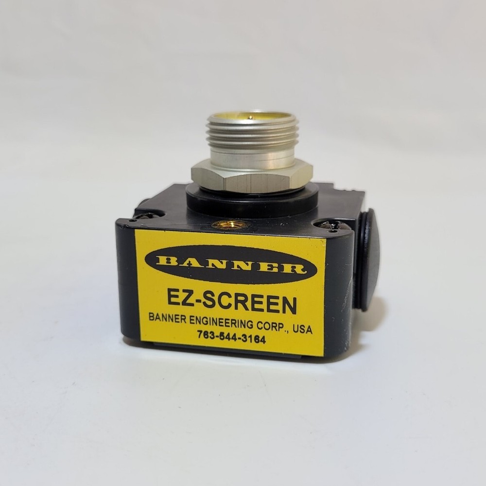 Banner EZA-QDE-3 EZ Screen 3-Pin End Cap Emitter Accessory