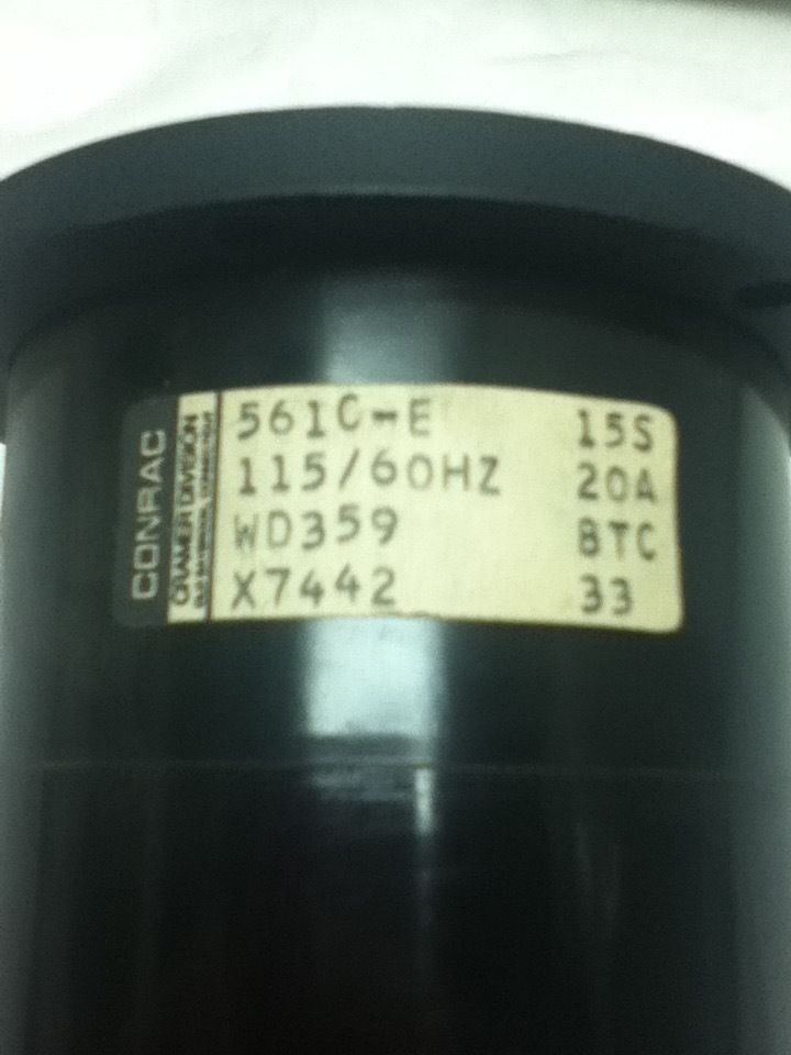 CRAMER 561C-E TIMER- NO BOX