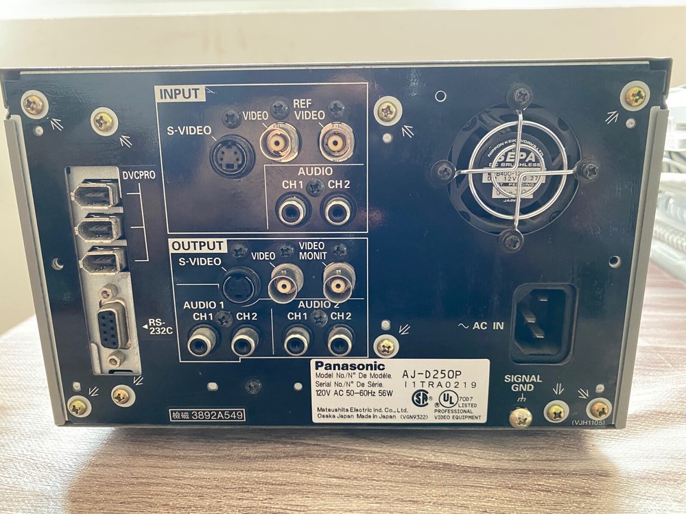 PANASONIC DVCPRO AJ250