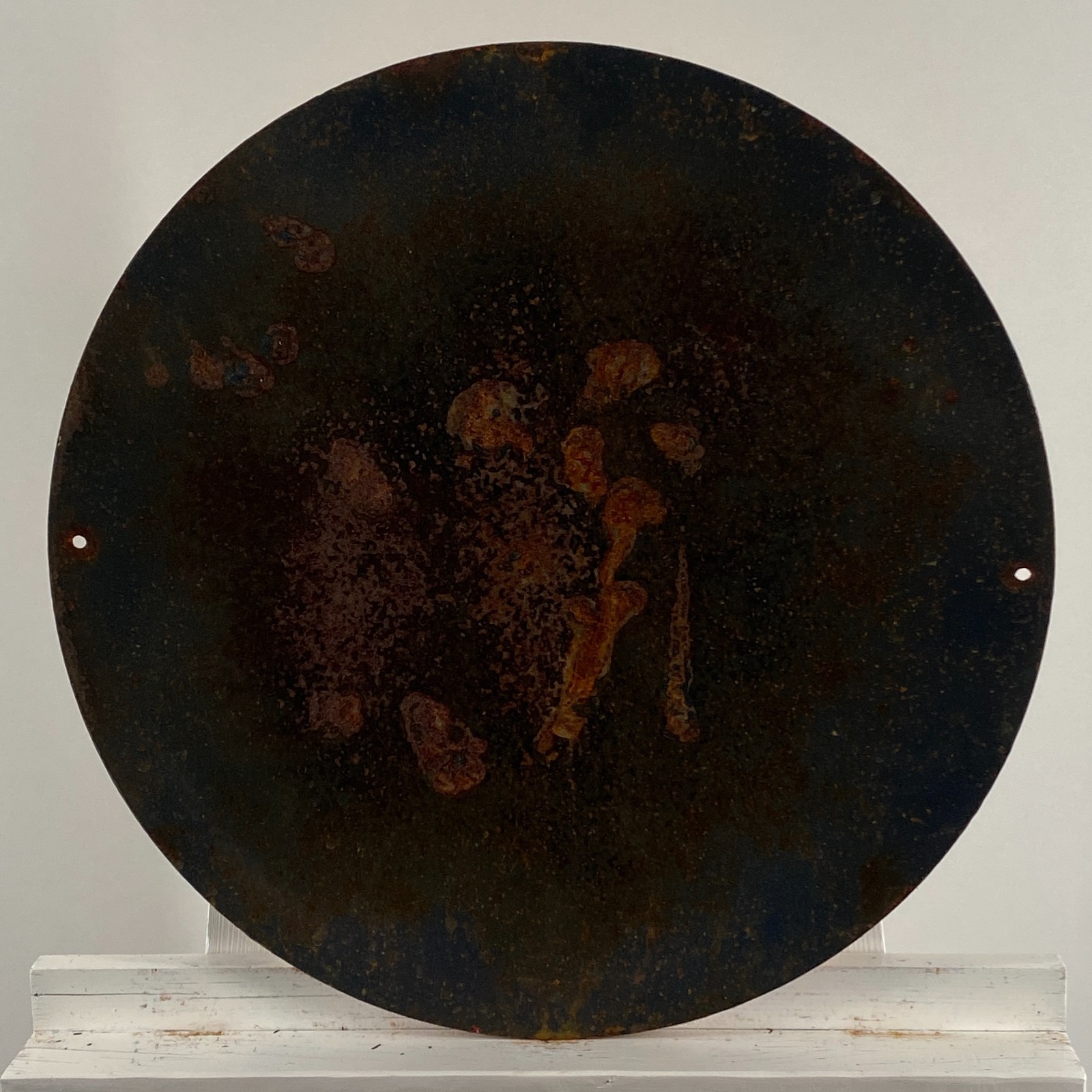 Veedol Enamel Sign - Ø 50cm (19.7") - Nice Motor Oil Collector Advertising Decor