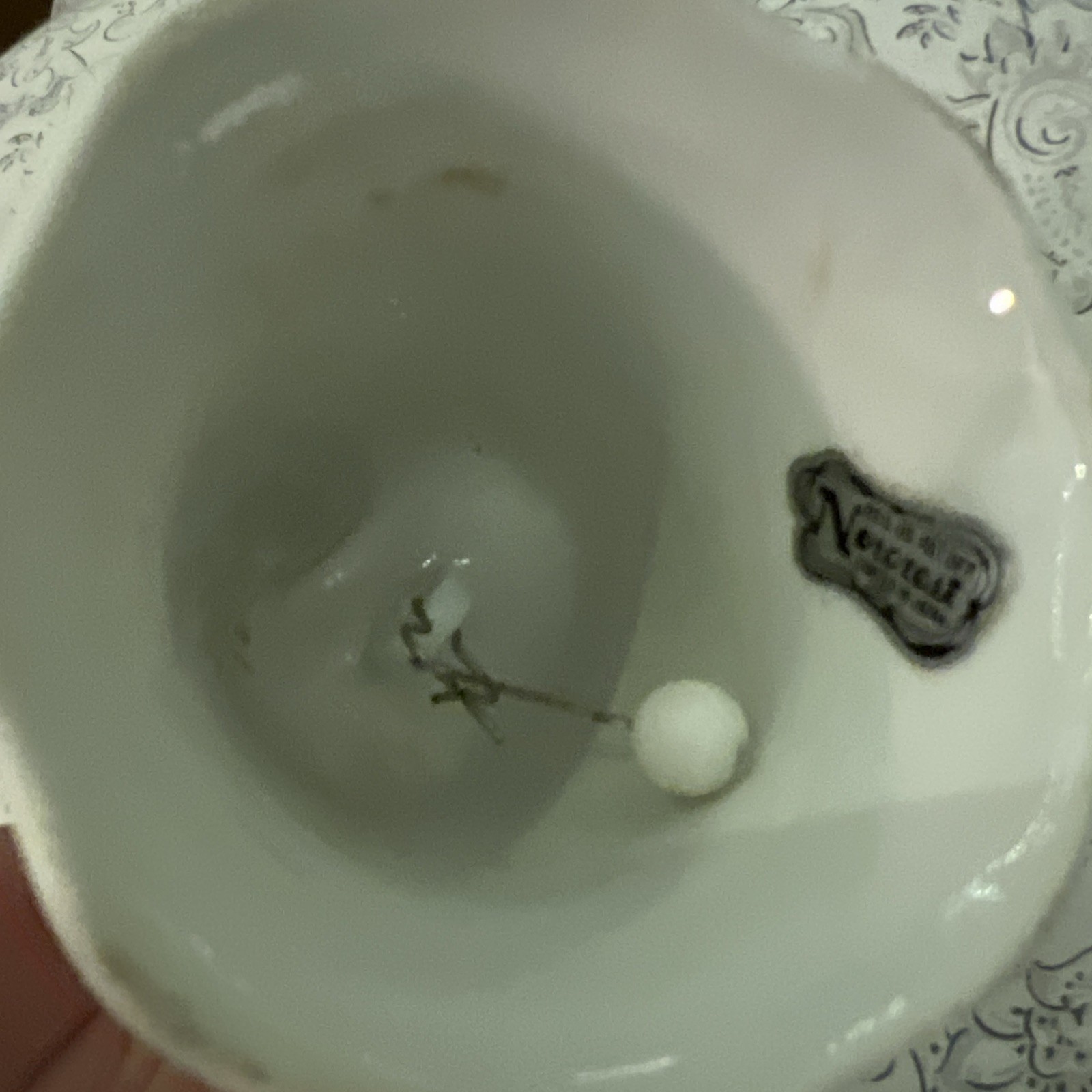 Vintage Norcrest Smokey The Bear Ceramic Bell Japan Prevent Forest Fires 70’s