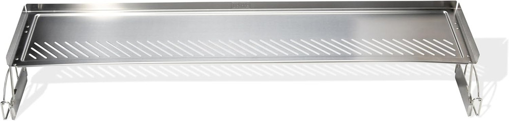 " 36" Slate Griddle Warming Rack & Resting Tray – Easy‑Install Adjustable Rack w