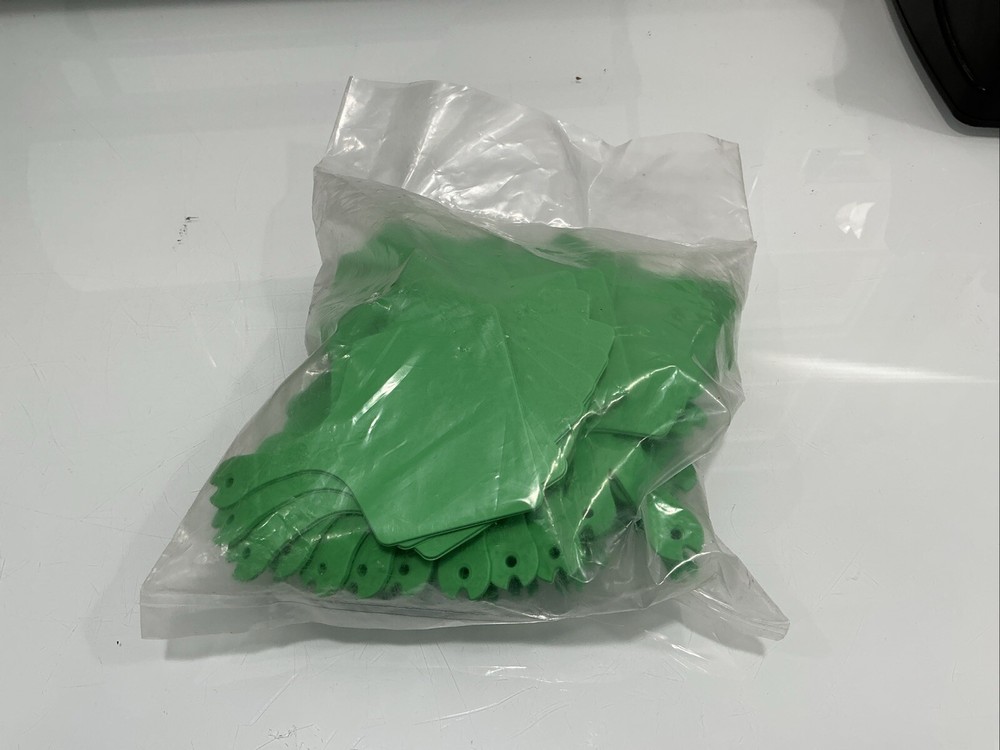 Allflex Ear Tags-Green (Qty 100)