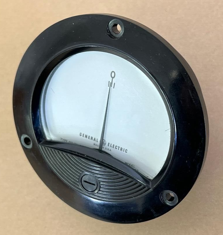 GE PANEL METER GAUGE TYPE DO-71 F2 MODEL A236AT2 GENERAL ELECTRIC
