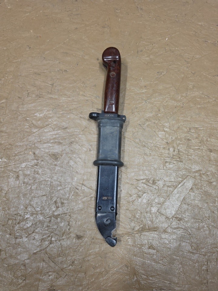 Russian Type 2 Bayonet W/Matching Serial Numbers Scabbard W/Rubber Guard