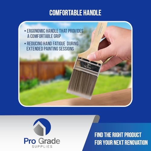 - Paint Brushes - 2Ea 3" Flat Brushes 2Ea H 3F