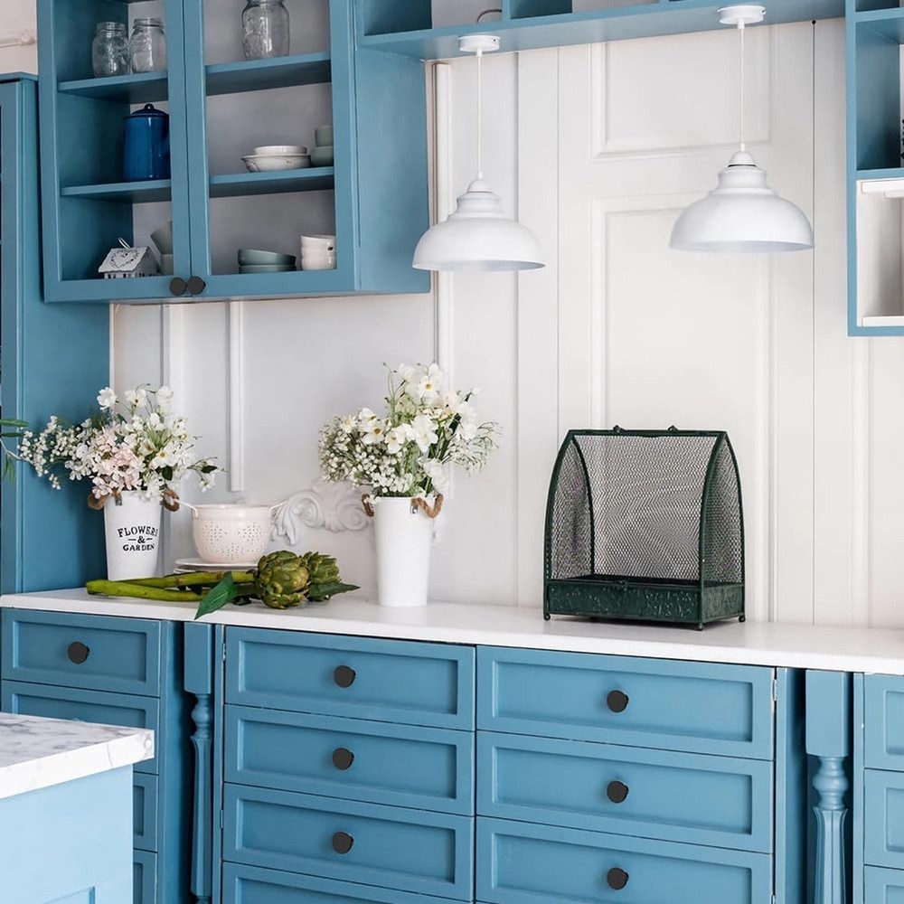 Ainiv 10 PCS Black Cabinet Knobs, Round Drawer Knobs, Mushroom Dresser Handle...