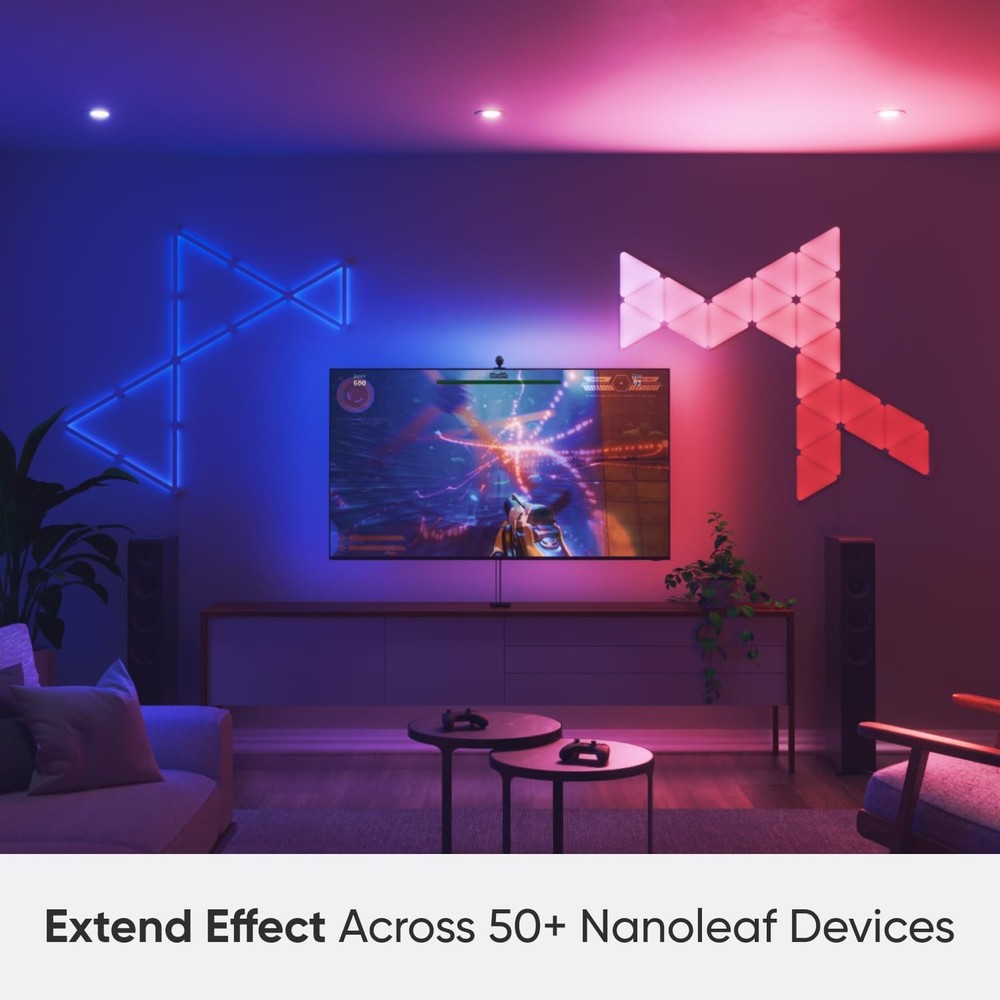 Nanoleaf 4D - TV LED Backlight with Camera, Sync to Multicolor