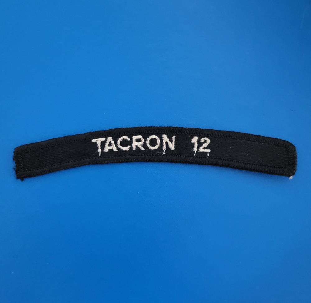 US Navy TACRON 12 Tactical Air Control Squadron "Talons" UIM Segment Patch