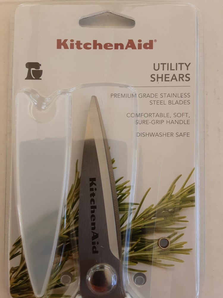 Kitchen Aid Utility Shears / Scissors (White) NEW KE351OHWHA
