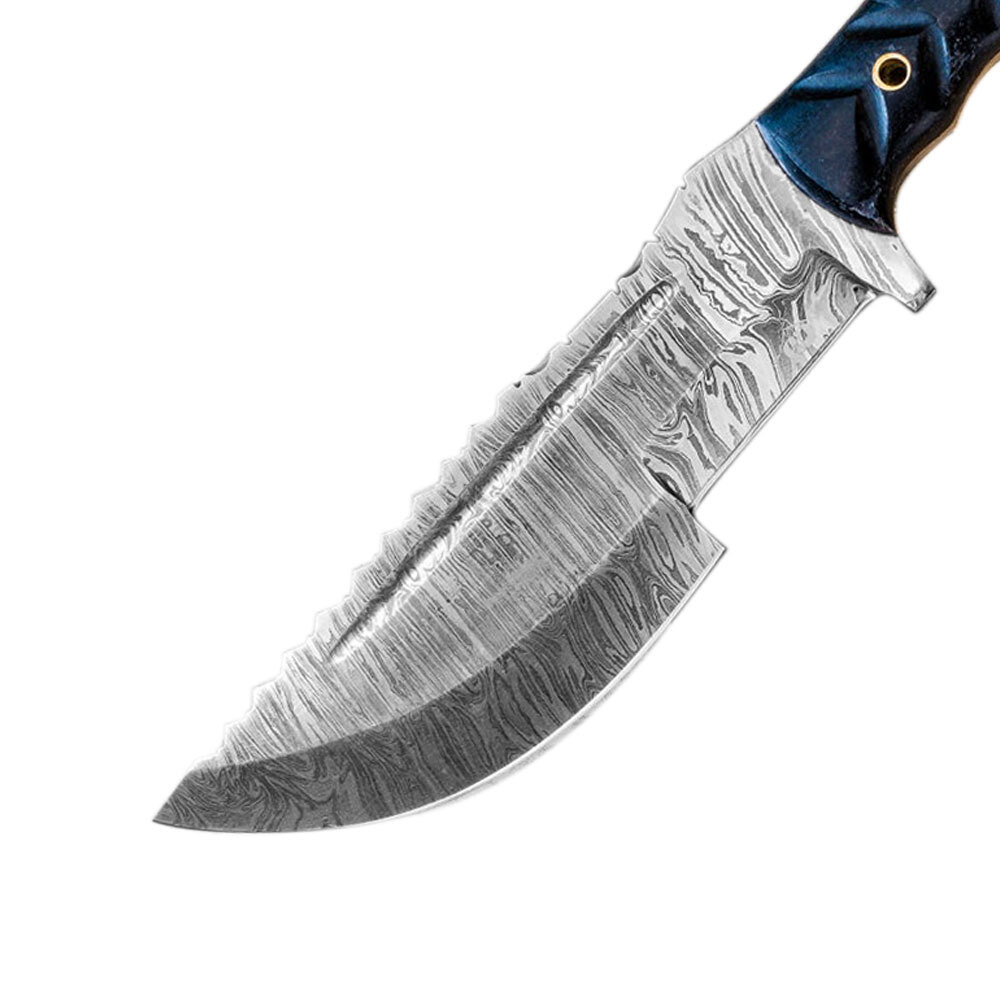 Tracker® Custom Handmade High Quality Damascus Steel Tracker Knife
