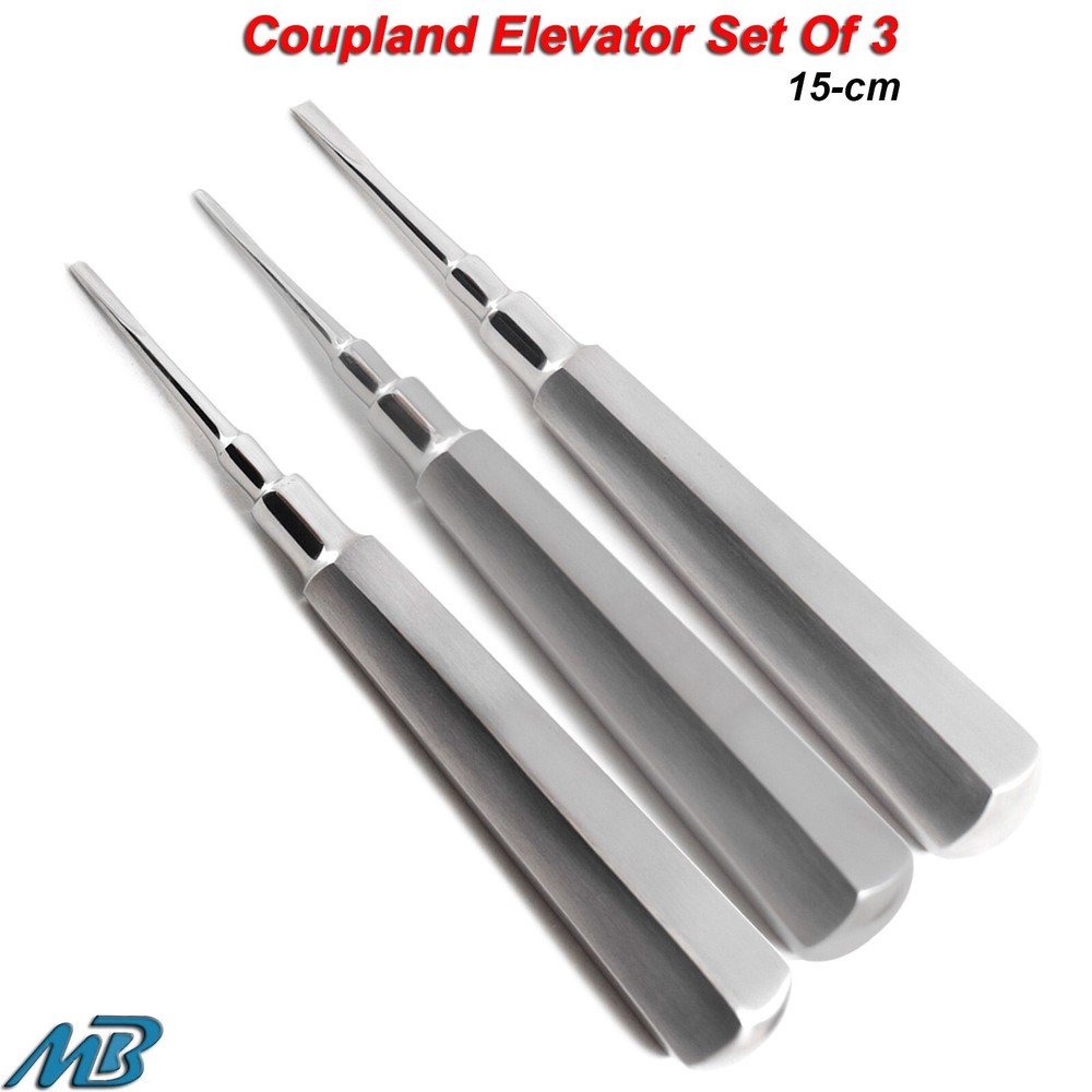 Dental Tooth Root Elevators Coupland Elevators Chisels Surgical Instruments Set