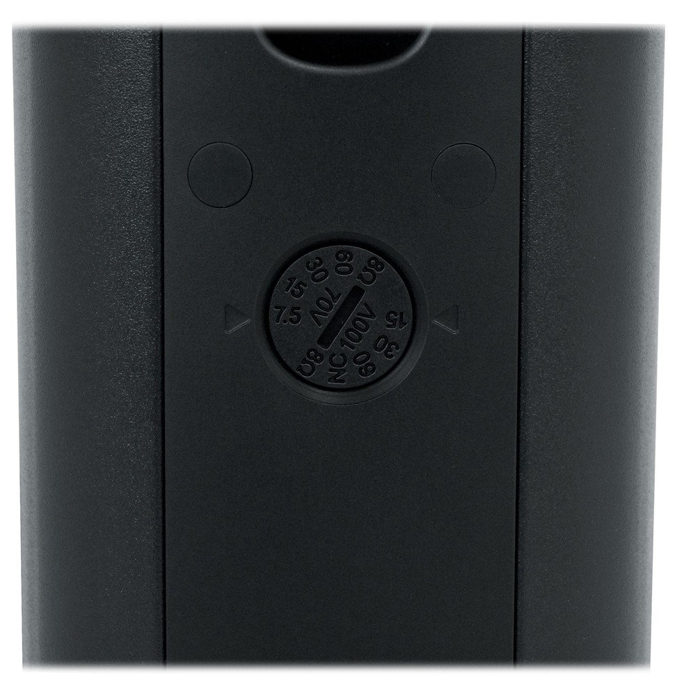 JBL COL800-BK 32" Black 70V Commercial Slim Column Wall Mount Array Speaker