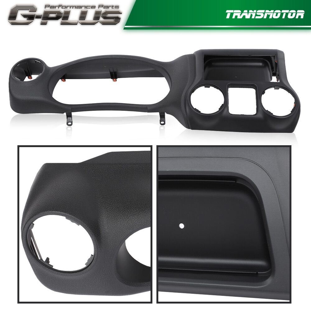 Fit For 2011-2014 Jeep Wrangler Dash Instrument Cluster Trim Panel Bezel